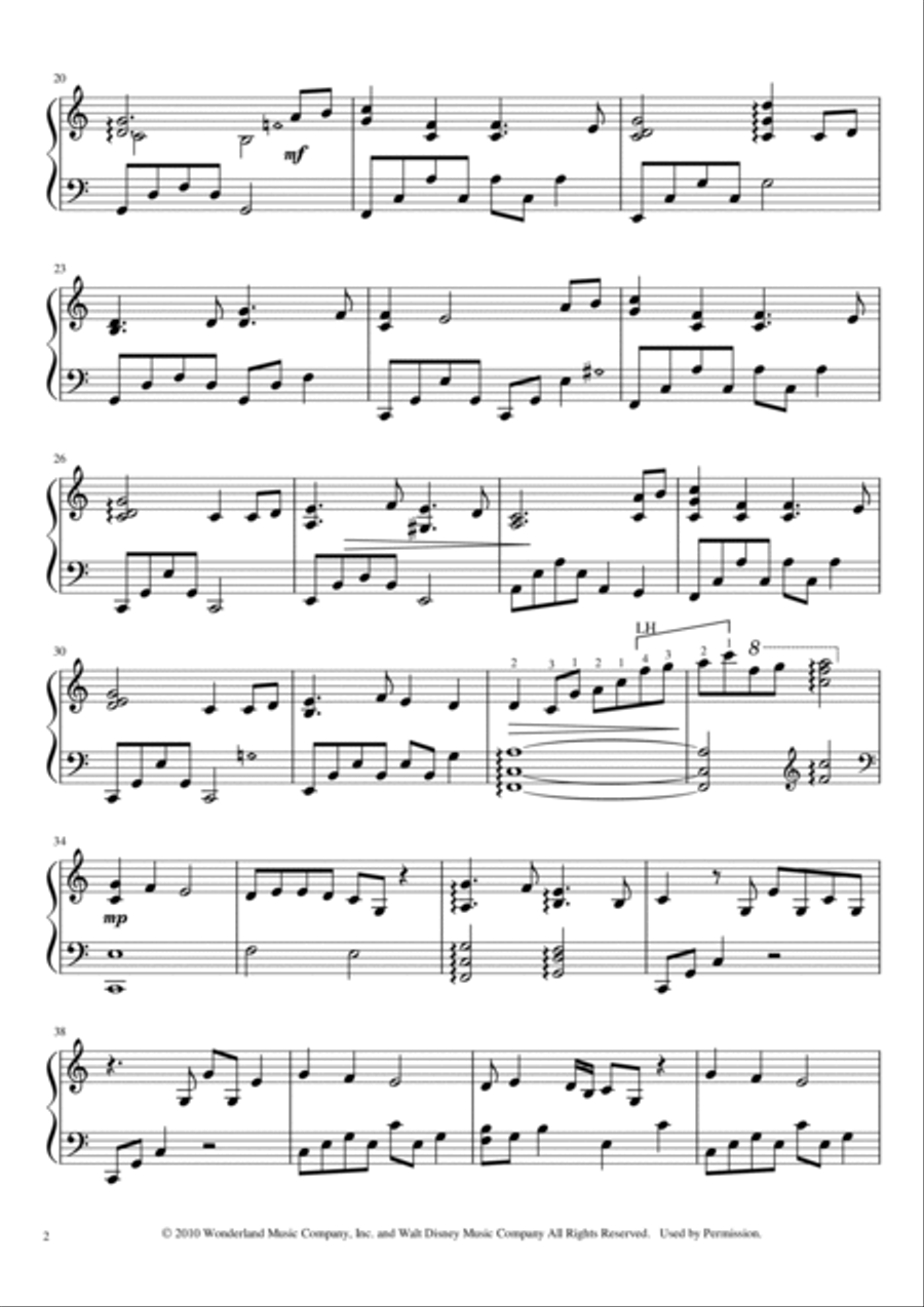 I See The Light Harp scores gallery preview page 2