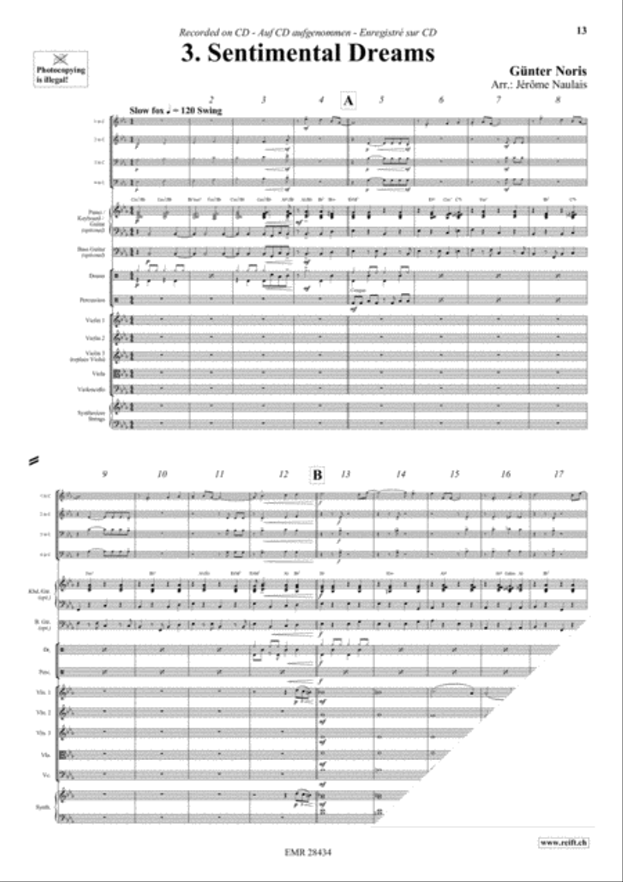 Let's Dance Volume 5 Woodwind Quartet scores gallery preview page 5