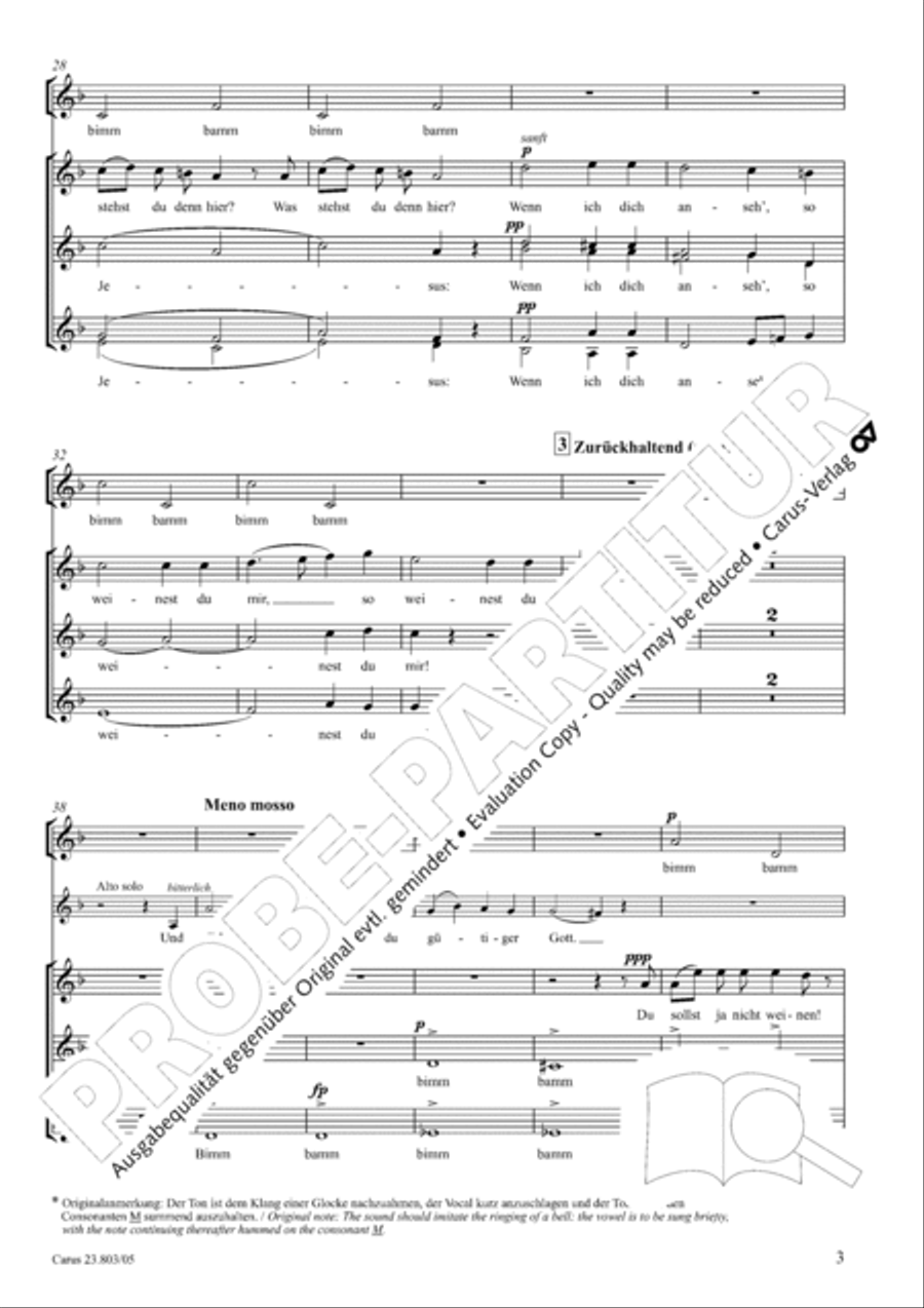 Symphony No. 3 Divisi scores gallery preview page 4