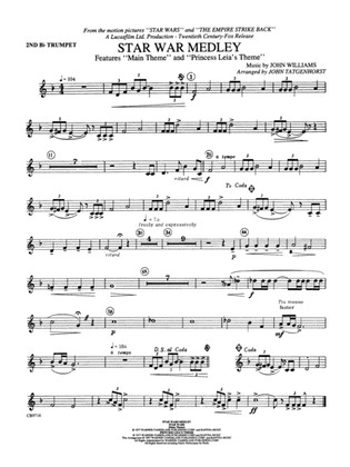 Star Wars® Medley: 2nd B-flat Trumpet