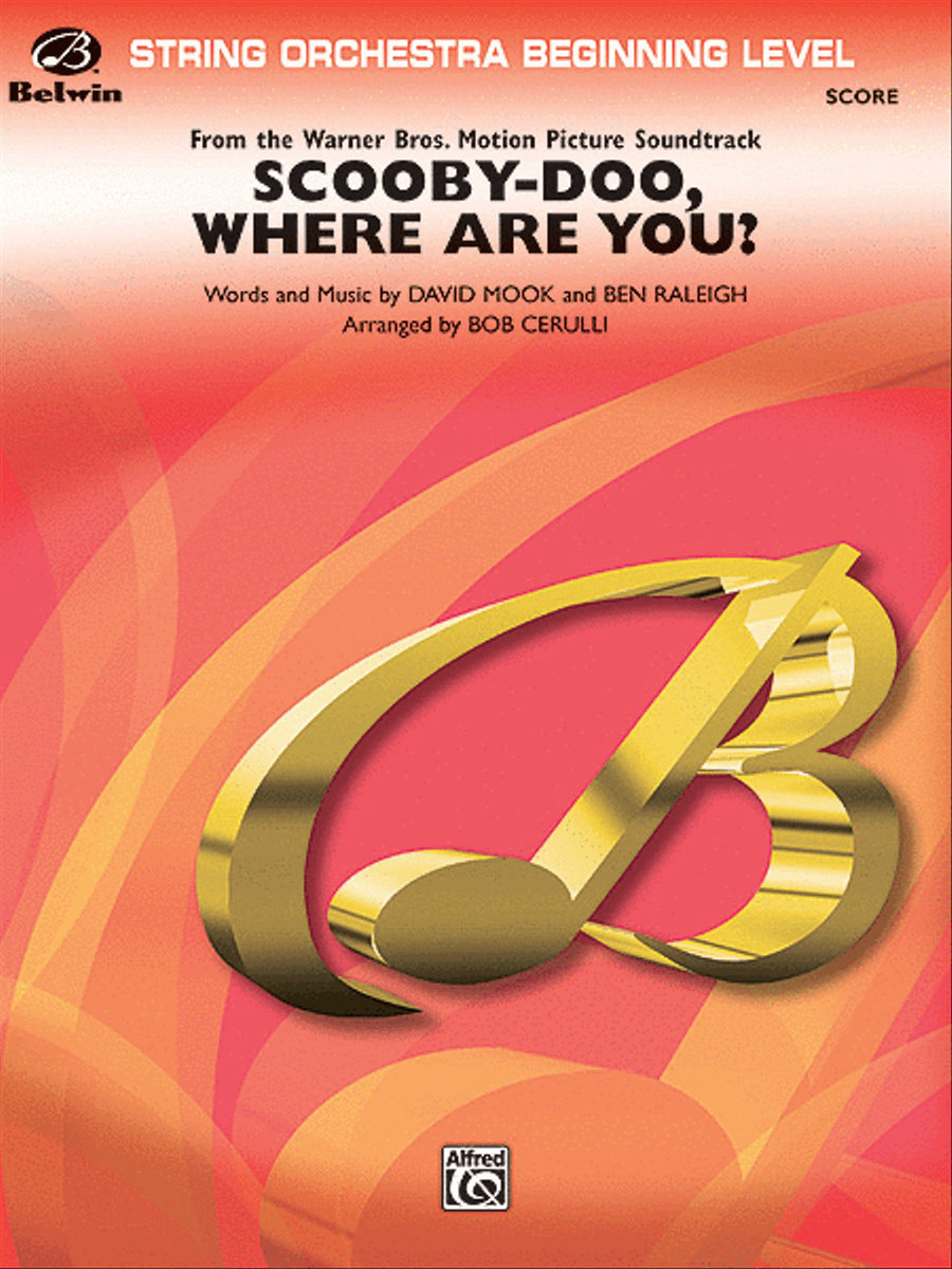 Scooby-Doo, Where Are You? String Orchestra scores gallery preview page 1