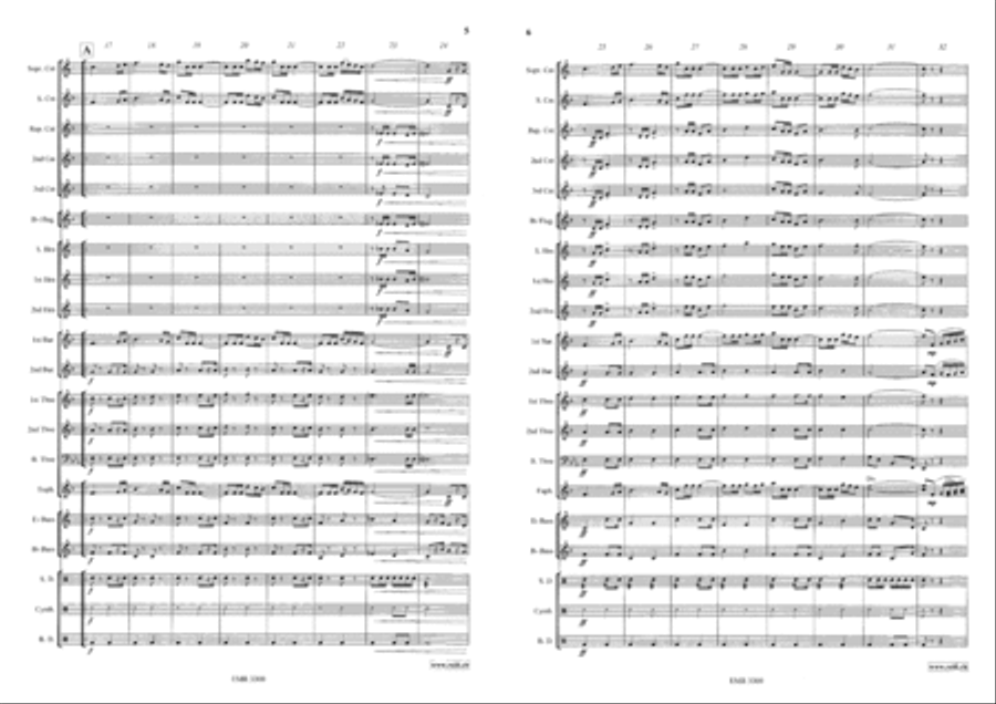 Concordia March Concordia March Brass Band scores gallery preview page 4