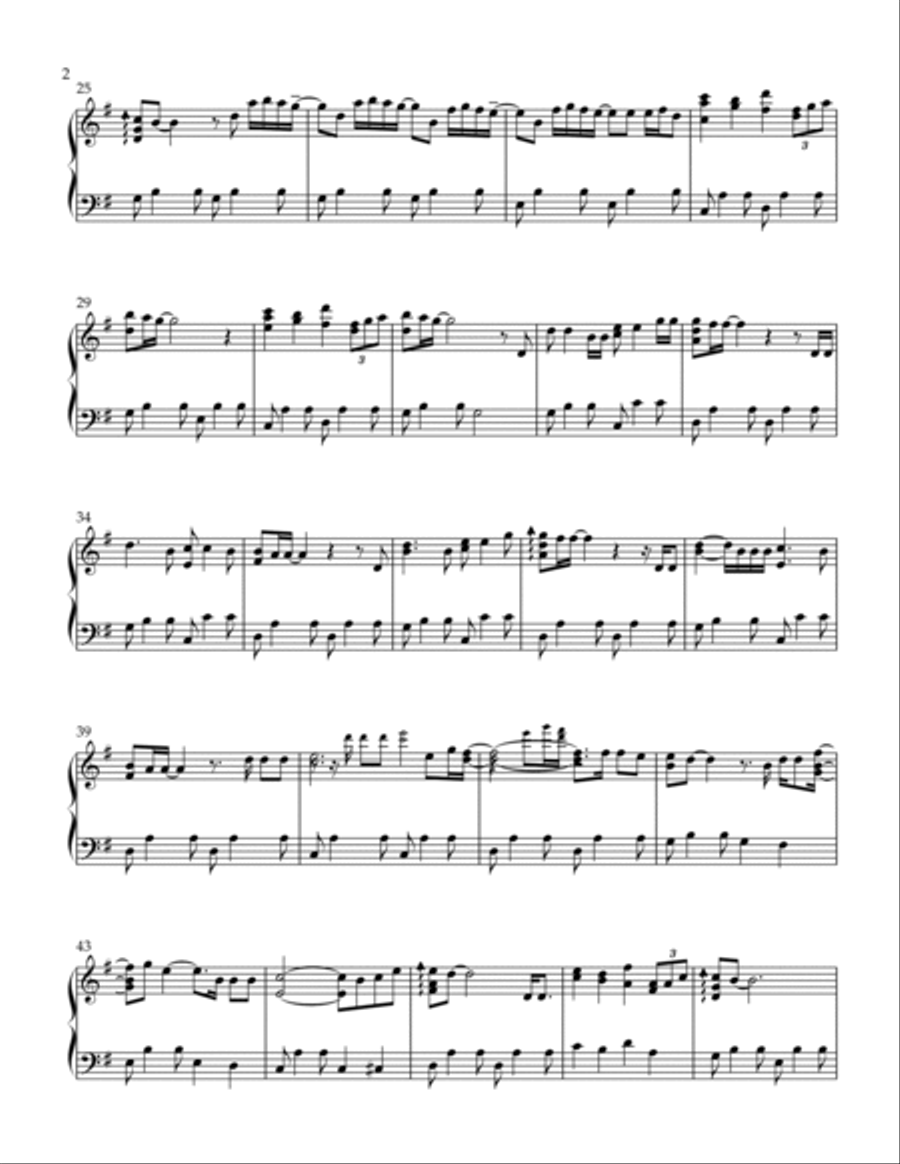 Como La Flor Carillon scores gallery preview page 2