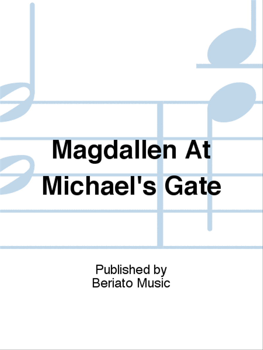 Magdallen At Michael's Gate Piano, Vocal, Guitar scores gallery preview page 1
