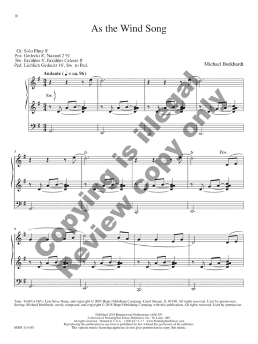 Then Sings My Soul Organ scores gallery preview page 6