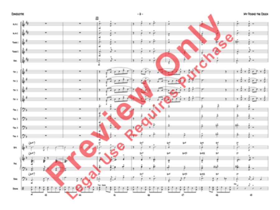 My Friend the Couch Jazz Ensemble scores gallery preview page 9