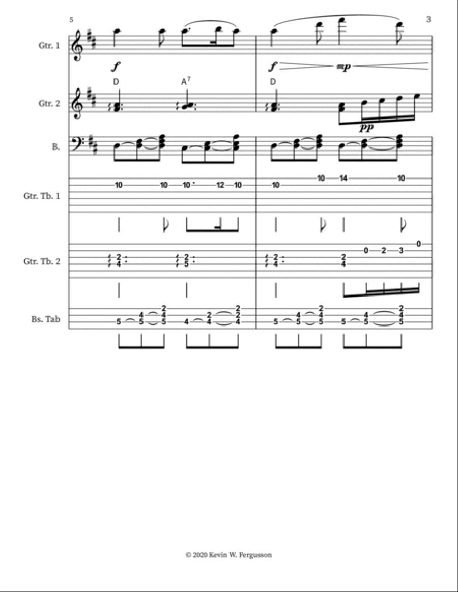 An Die Laute Small Ensemble scores gallery preview page 3