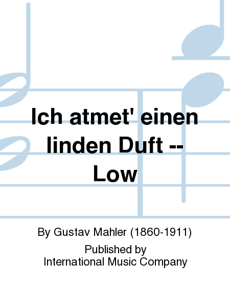 Ich Atmet' Einen Linden Duft (G. & E.) - Low