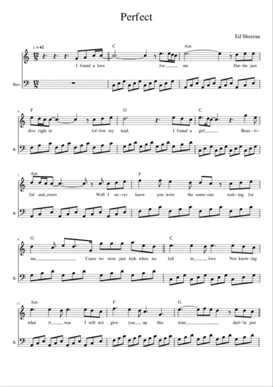 Perfect Piano Solo scores gallery preview page 1