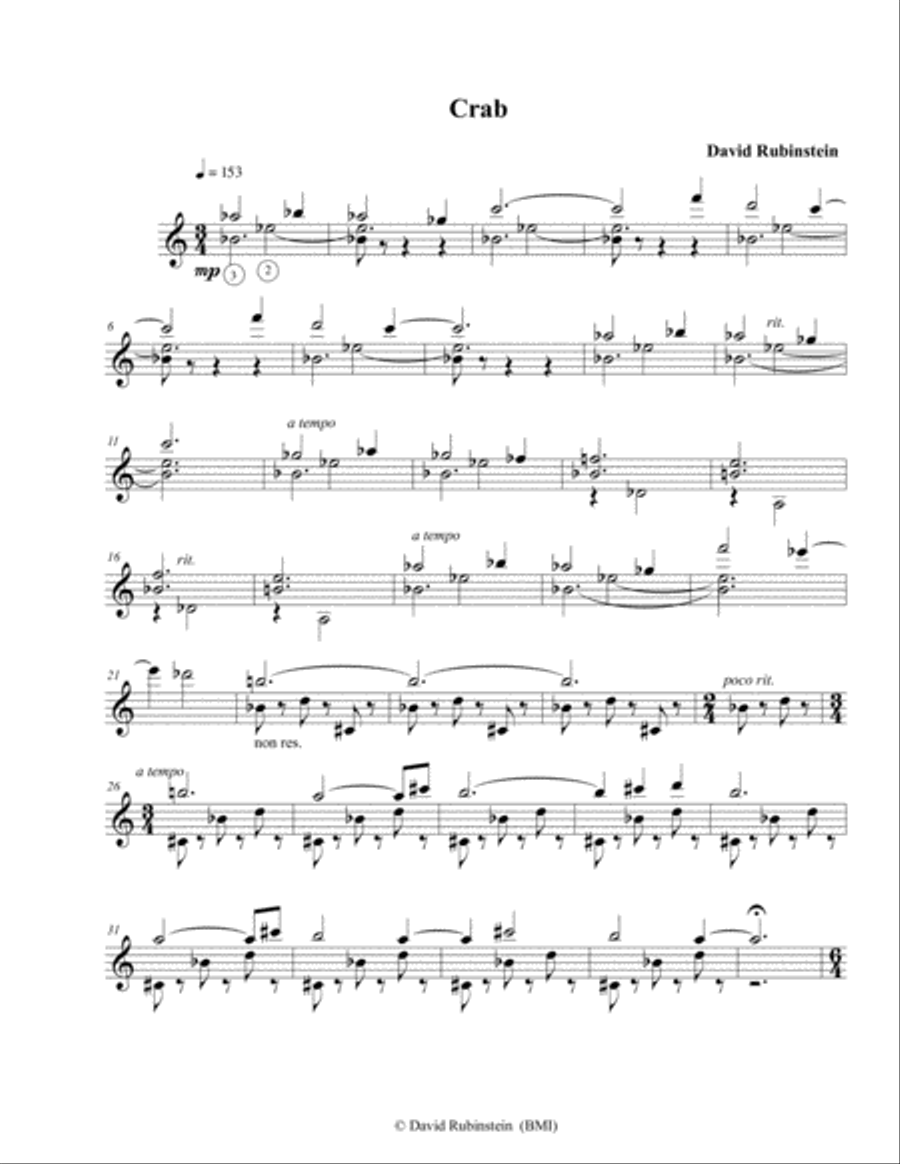 Sketches from the Shore Classical Guitar scores gallery preview page 6