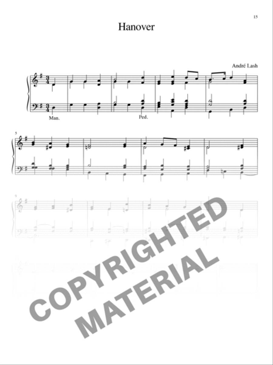 30 Reharmonizations for Organ Organ Solo scores gallery preview page 11