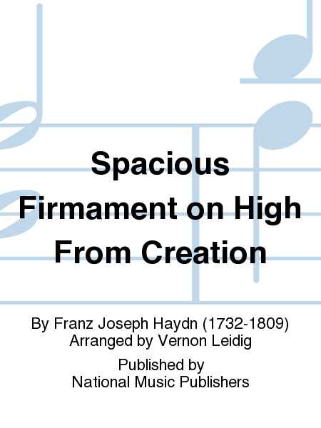 Spacious Firmament on High From Creation