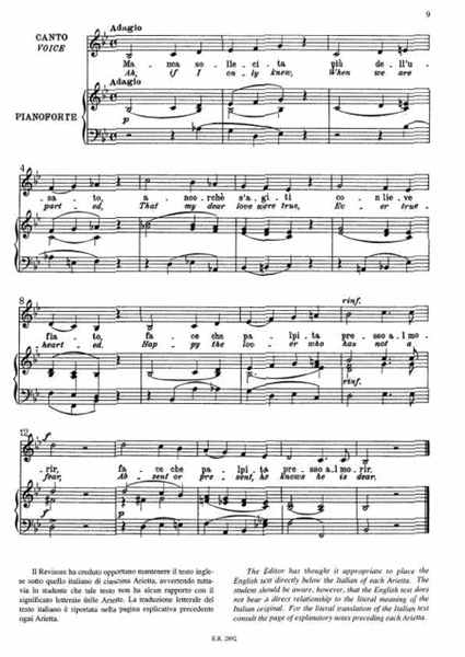 Metodo Pratico di Canto  Sheet Music