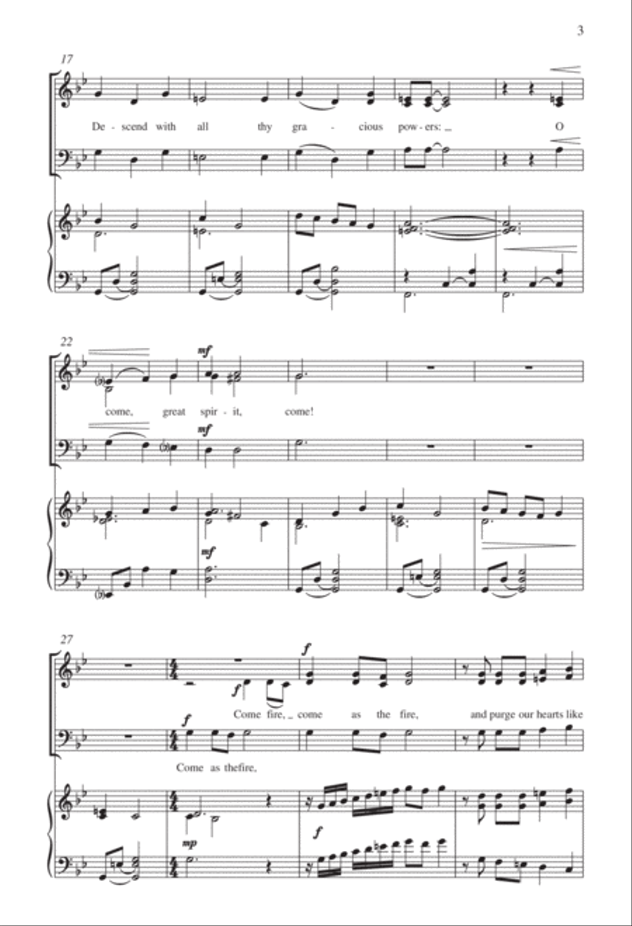 Spirit Divine Spirit Divine 3-Part scores gallery preview page 3
