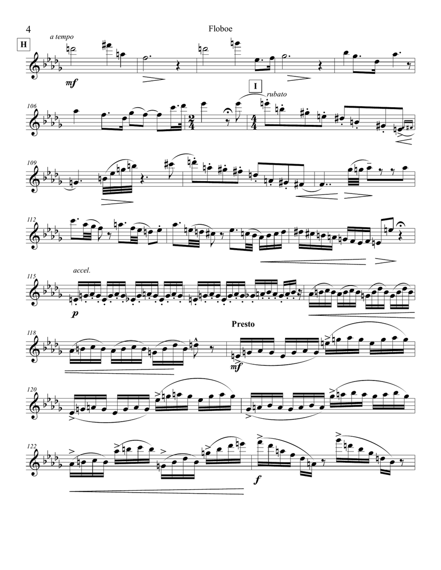 Fantasy for Flute Flute Solo scores gallery preview page 4