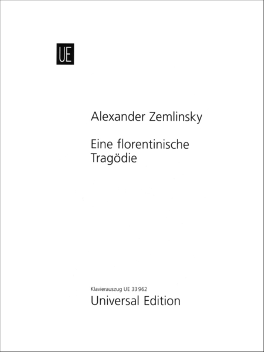 Eine Florentinische Tragodie Orchestra scores gallery preview page 1