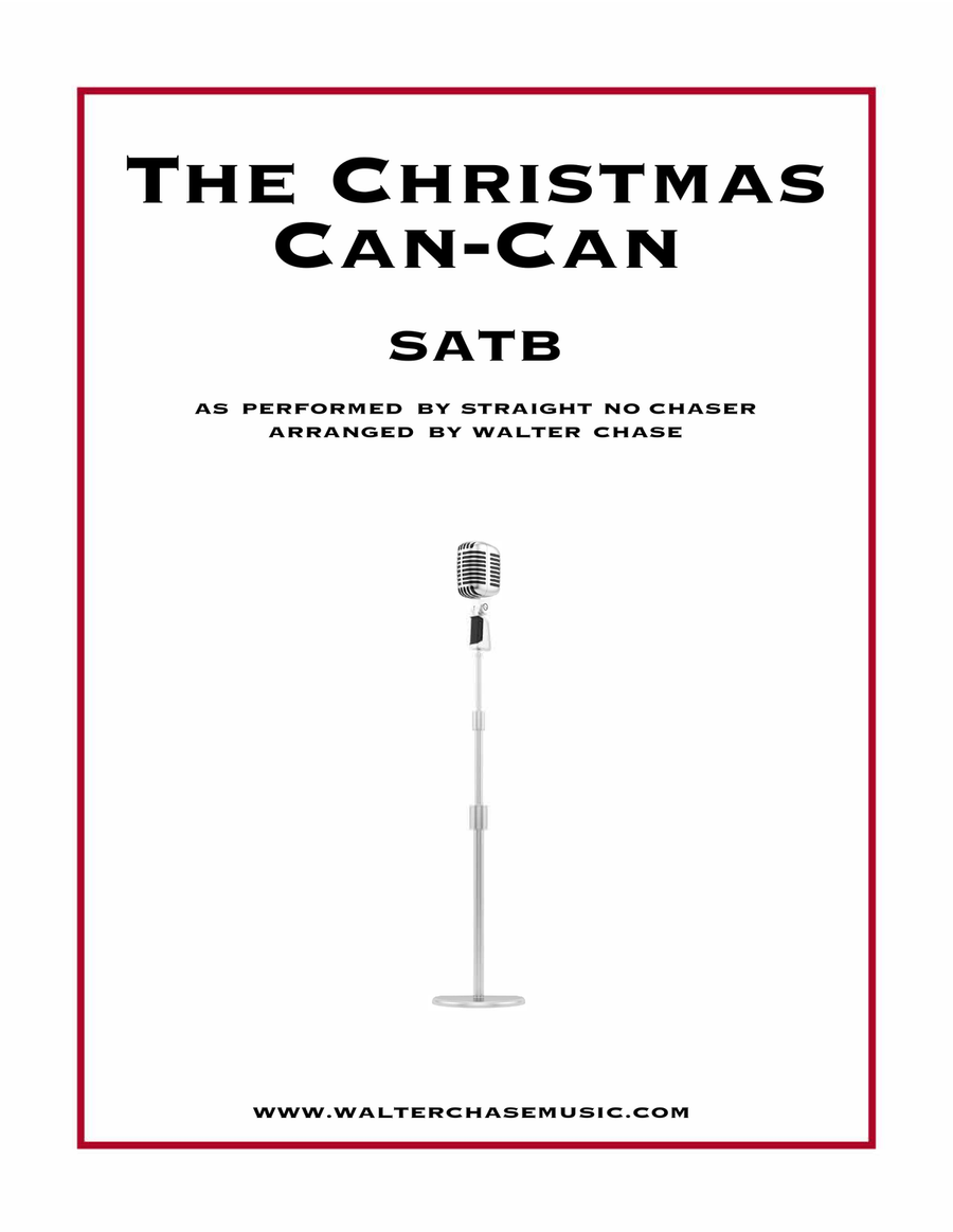 The Christmas Can-Can (as performed by Straight No Chaser) - SATB 4-Part scores gallery preview page 1