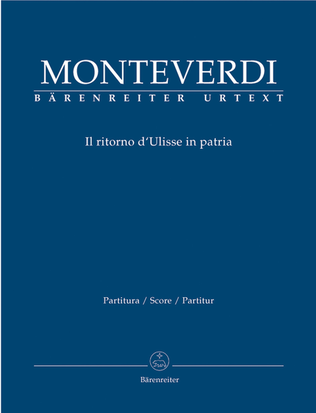 Book cover for Il ritorno d'Ulisse in patria