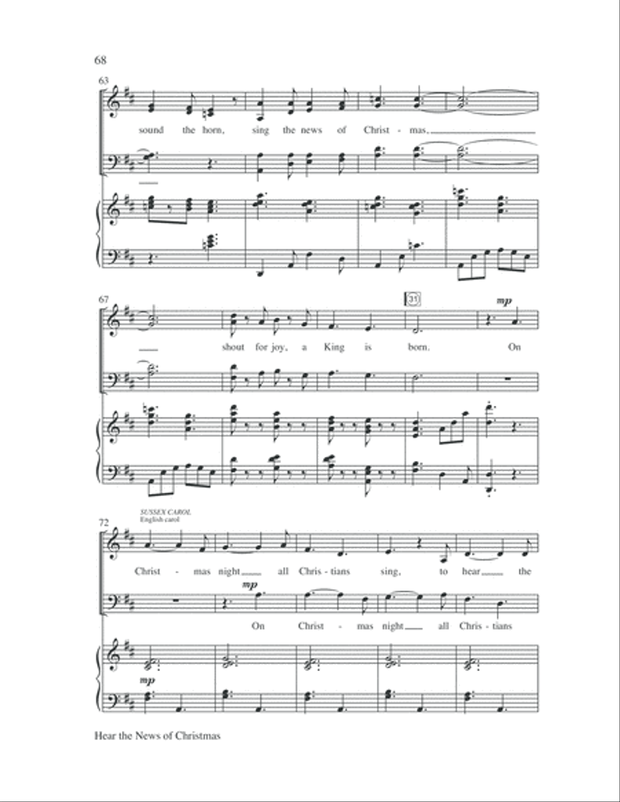Let the Whole World Sing 4-Part scores gallery preview page 72