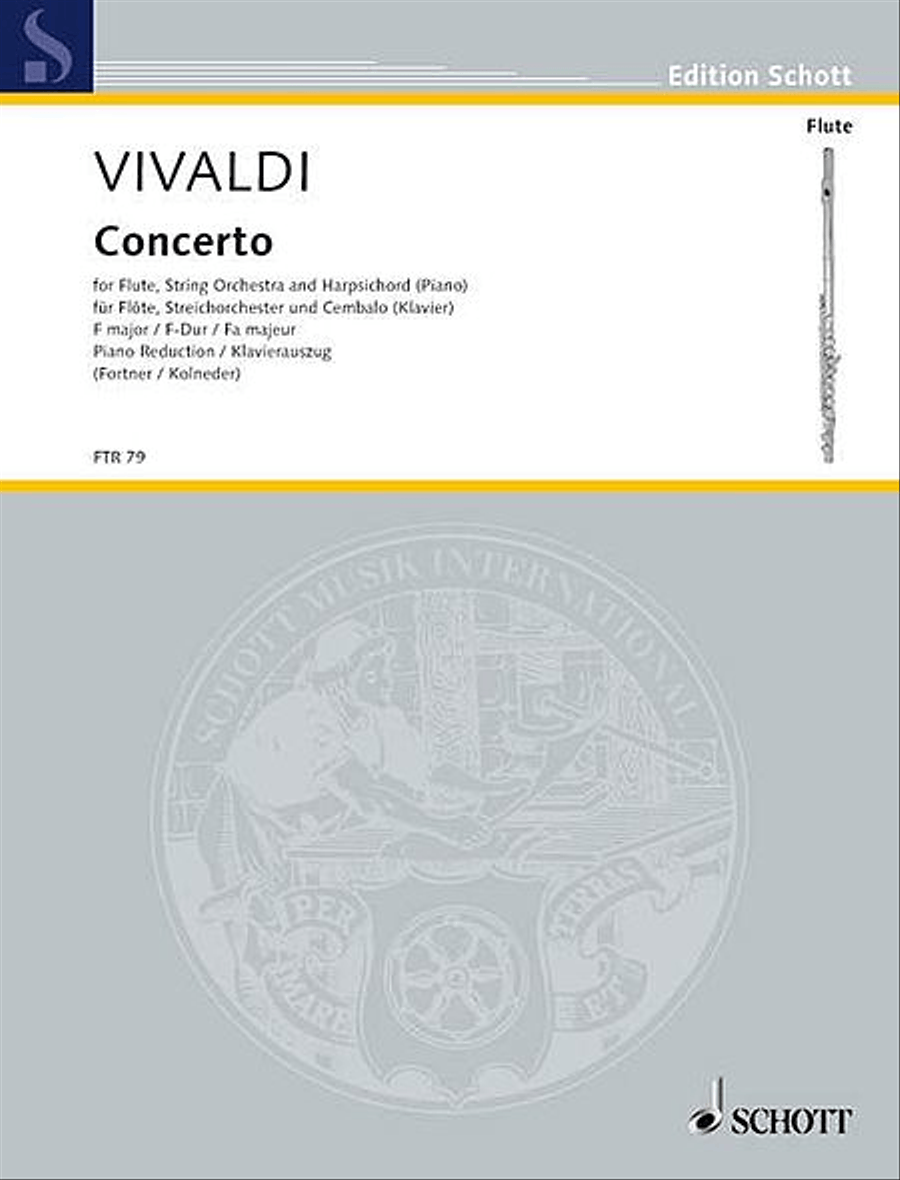 Concerto No. 1 in F Major, Op. 10 (RV 433/PV 261) Flute Solo scores gallery preview page 1