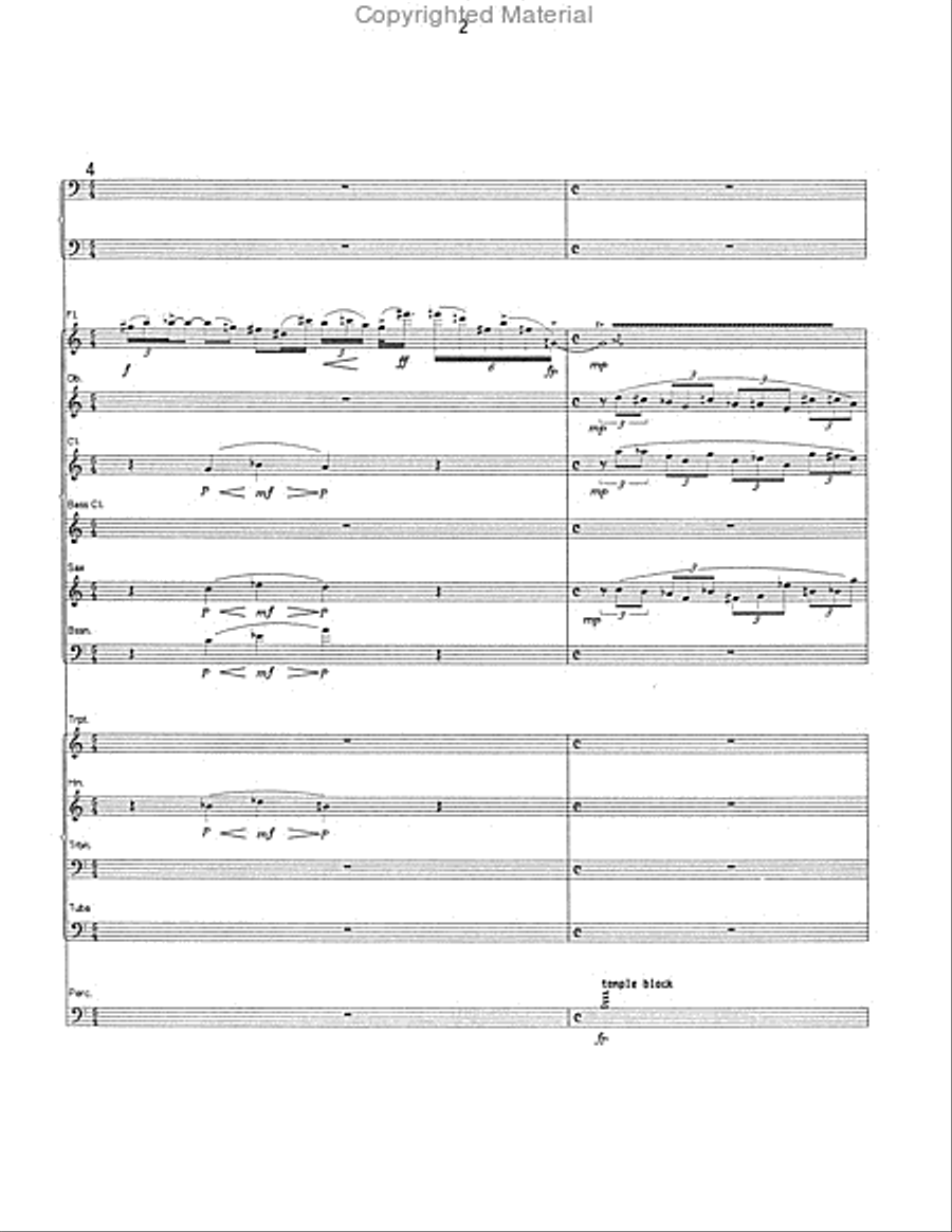 Chamber Symphony No. 1 Chamber Symphony No. 1 Bassoon scores gallery preview page 3