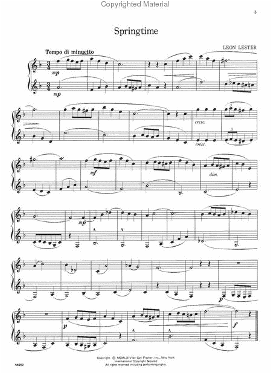 Clarinet Twosome B-Flat Clarinet scores gallery preview page 2