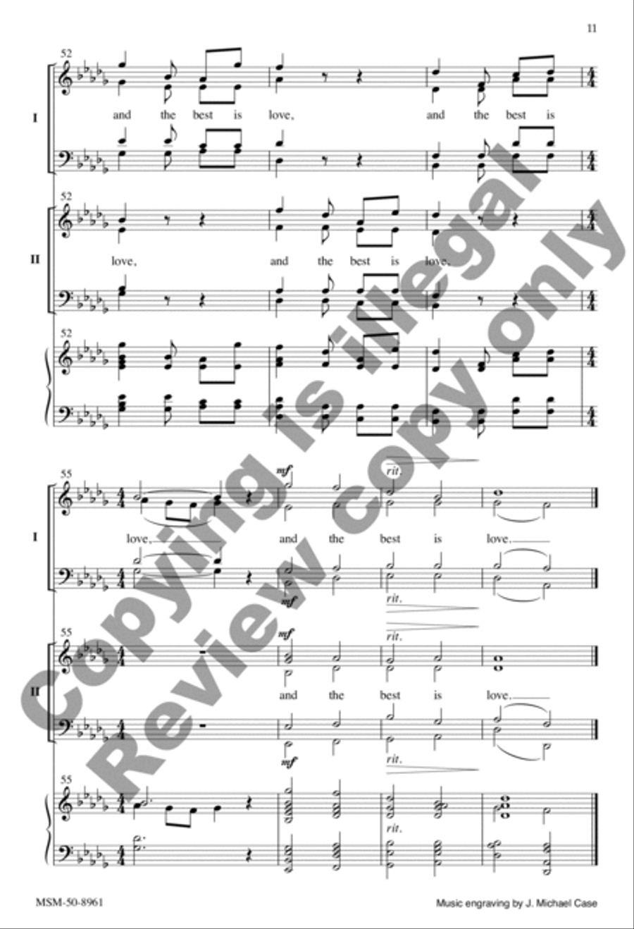 Gracious Spirit, Holy Ghost A Cappella scores gallery preview page 7