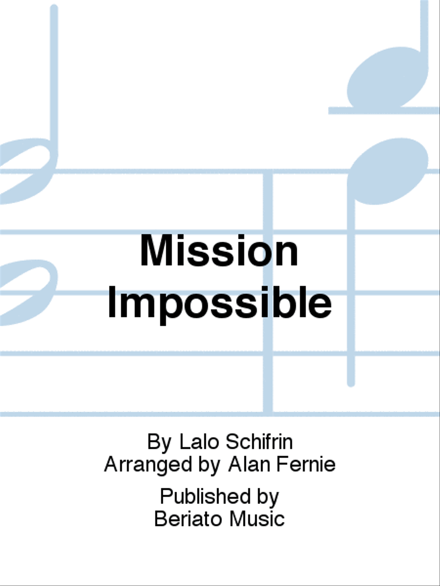 Mission Impossible Brass Band scores gallery preview page 1