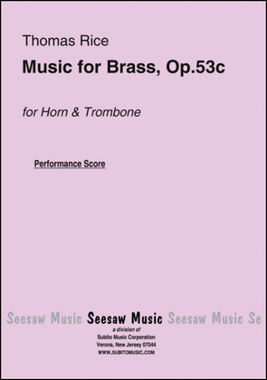 Music for Brass, Op.53c