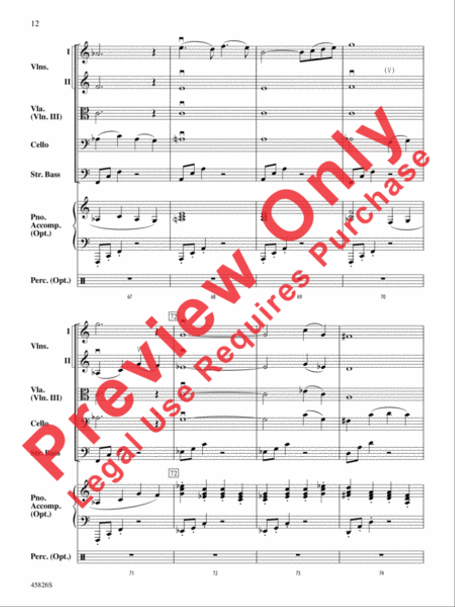 StarCraft II: Legacy of the Void, Selections from String Orchestra scores gallery preview page 12