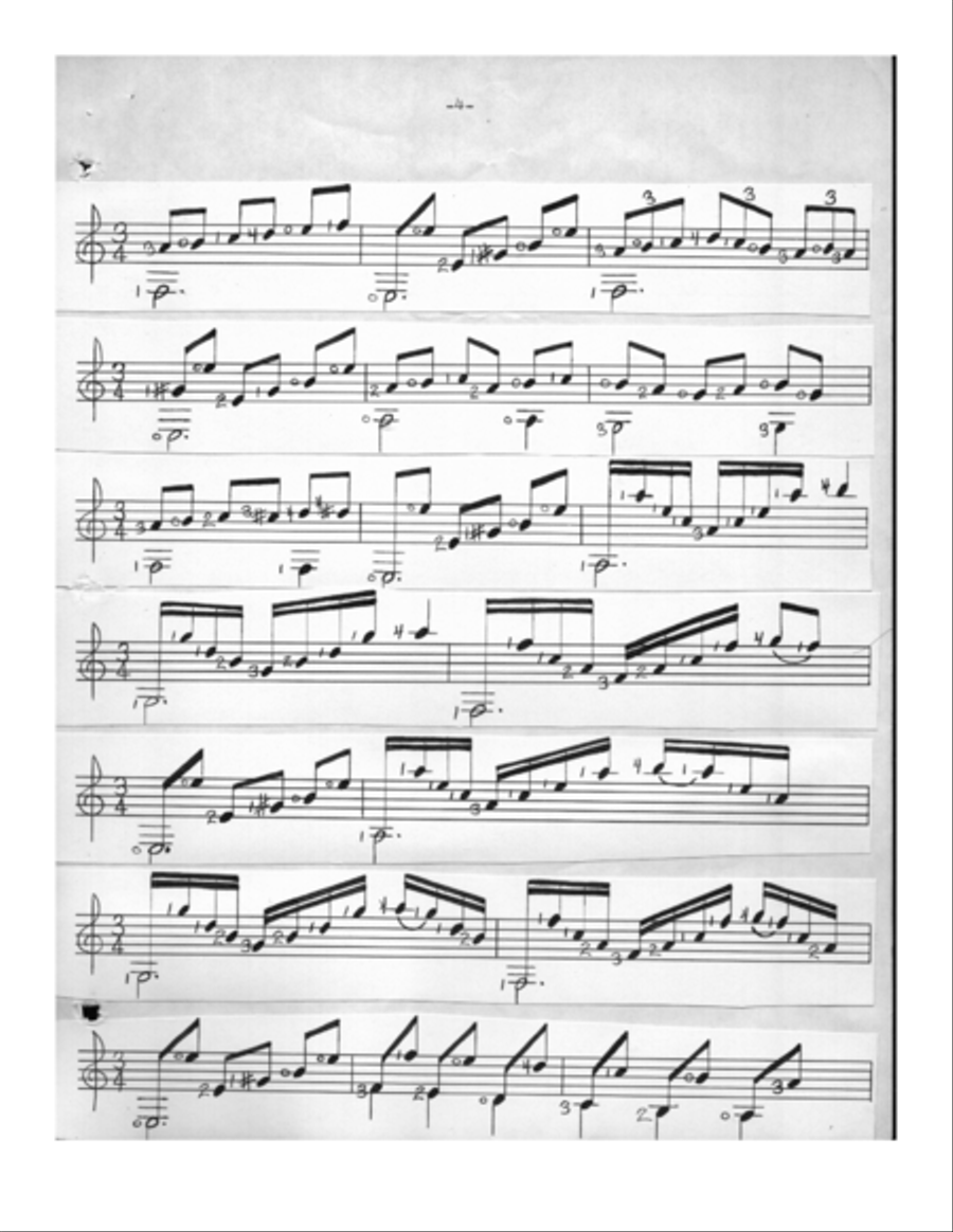 Soleares Acoustic Guitar scores gallery preview page 4