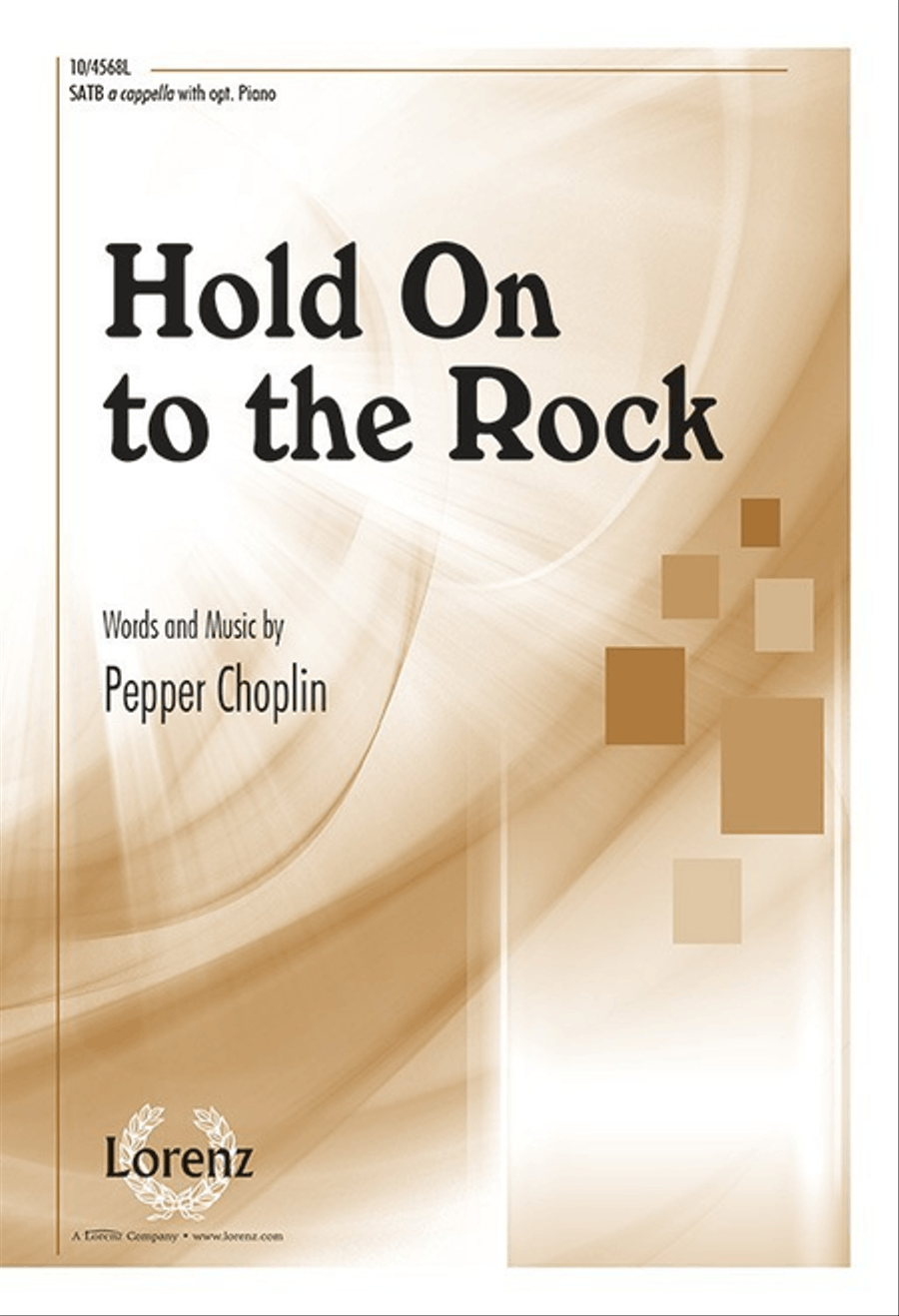 Hold On to the Rock 4-Part scores gallery preview page 1