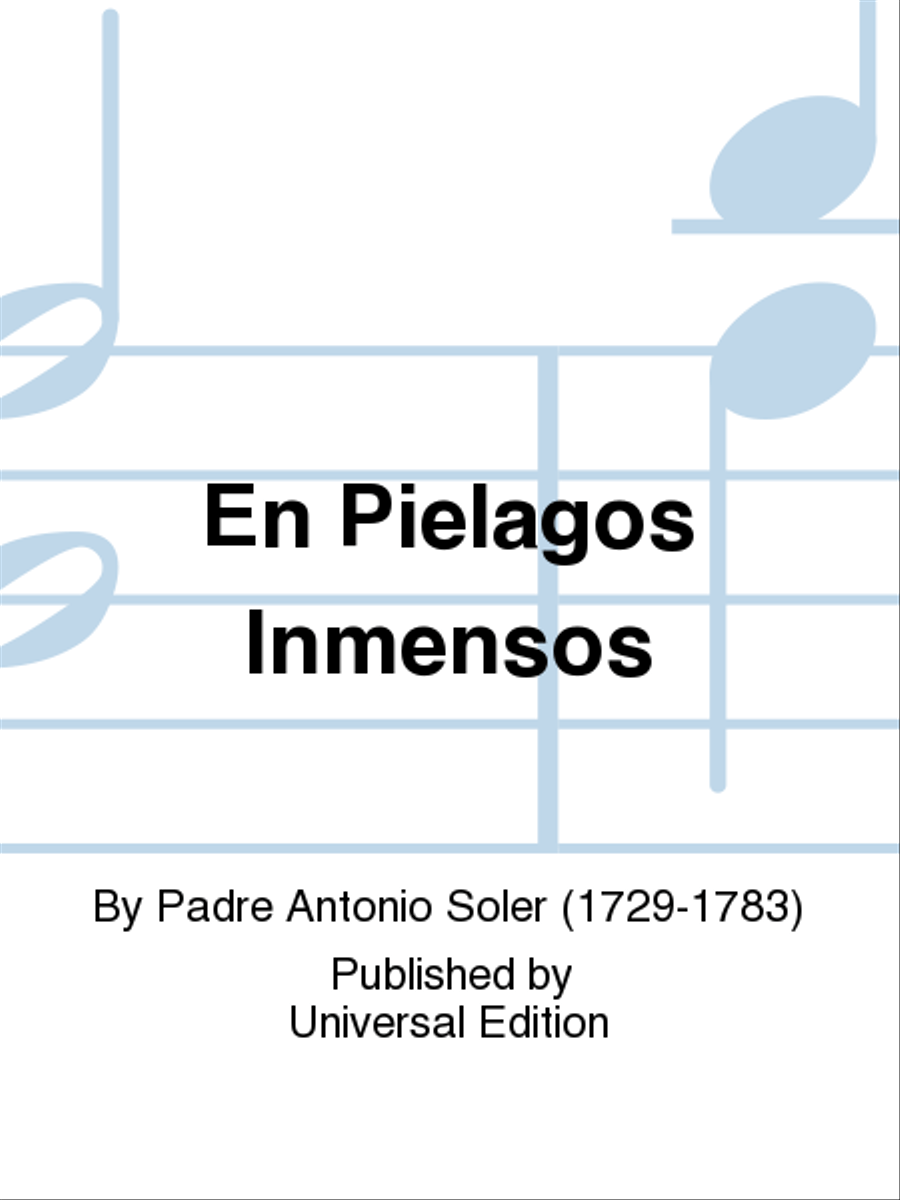 En Pielagos Inmensos En Pielagos Inmensos School and Community scores gallery preview page 1