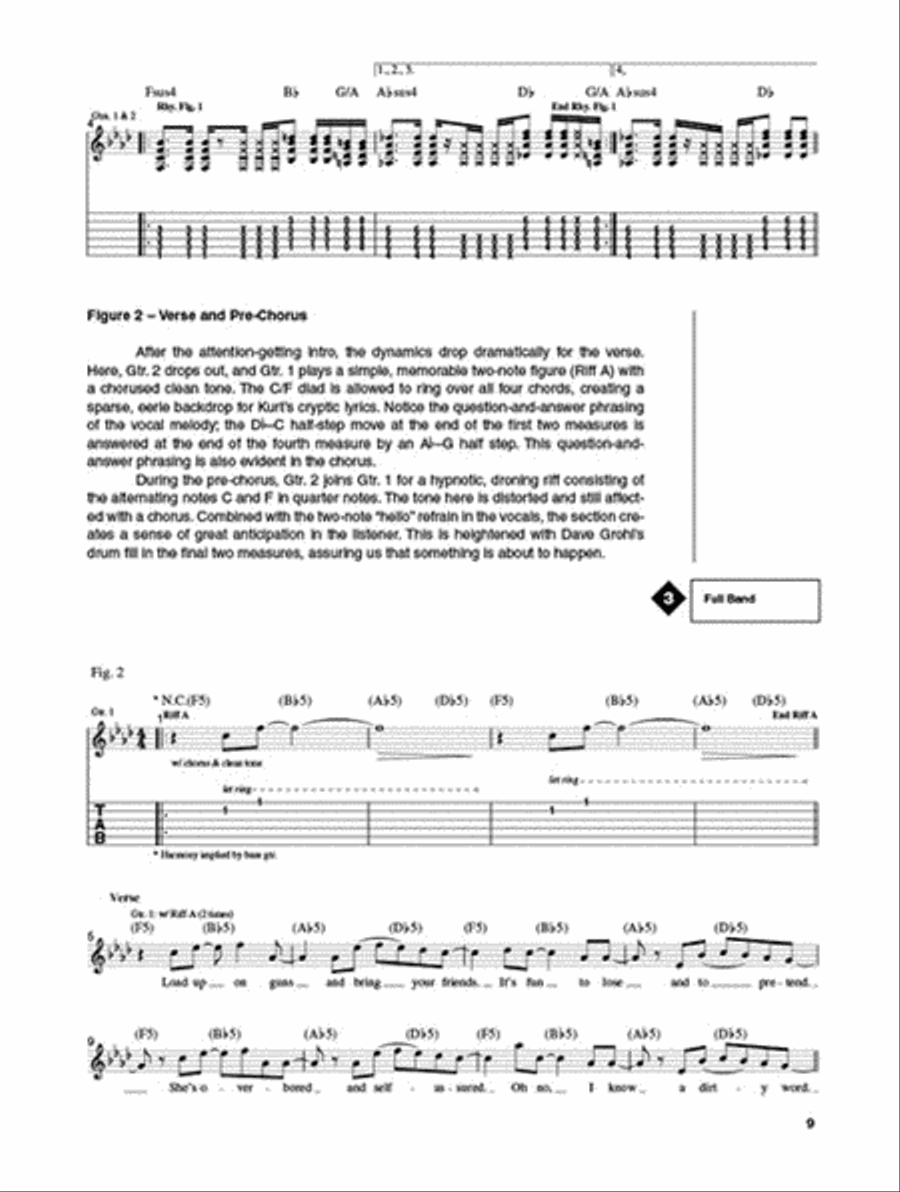 The Best of Nirvana Electric Guitar scores gallery preview page 5