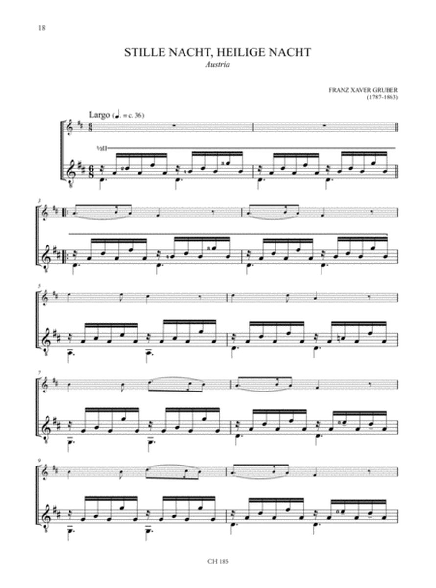 Christmas Carols. 20 Easy Arrangements for Oboe and Guitar
