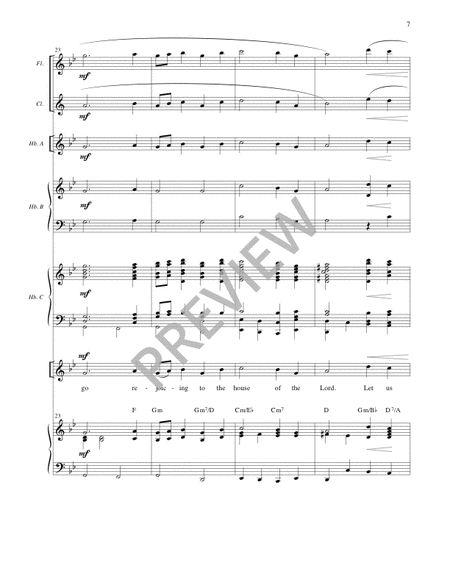 Let Us Go Rejoicing - Full Score and Parts