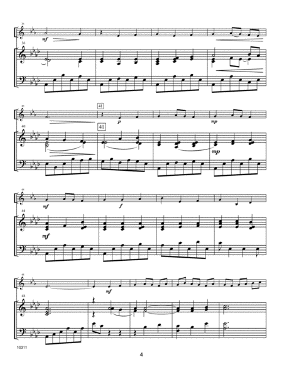Kendor Debut Solos - Horn in F with MP3s Horn Solo scores gallery preview page 4