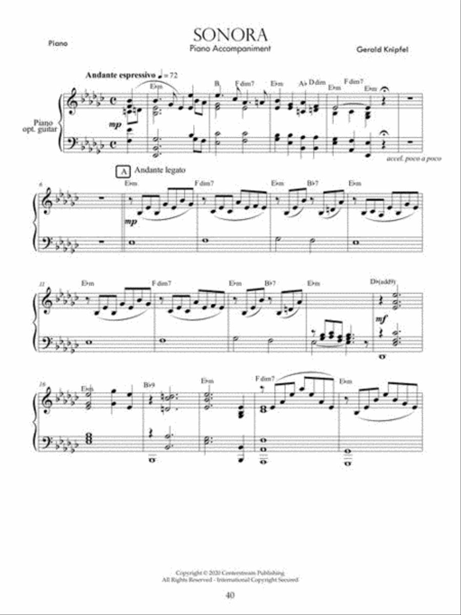 Hot Spicy Trumpet Solos with a Spanish Flair Trumpet Solo scores gallery preview page 6