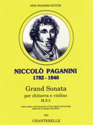 Book cover for Grand Sonata M.S.3