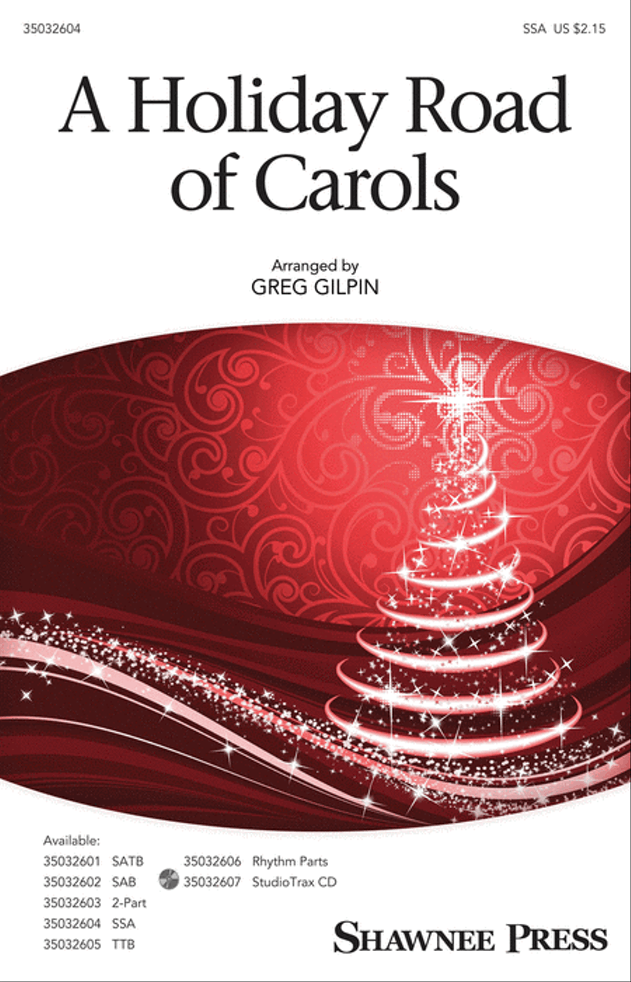A “Holiday Road” of Carols SSA scores gallery preview page 1