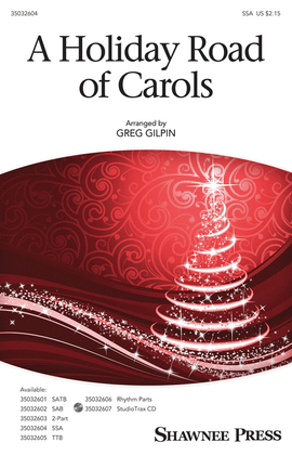 Book cover for A “Holiday Road” of Carols