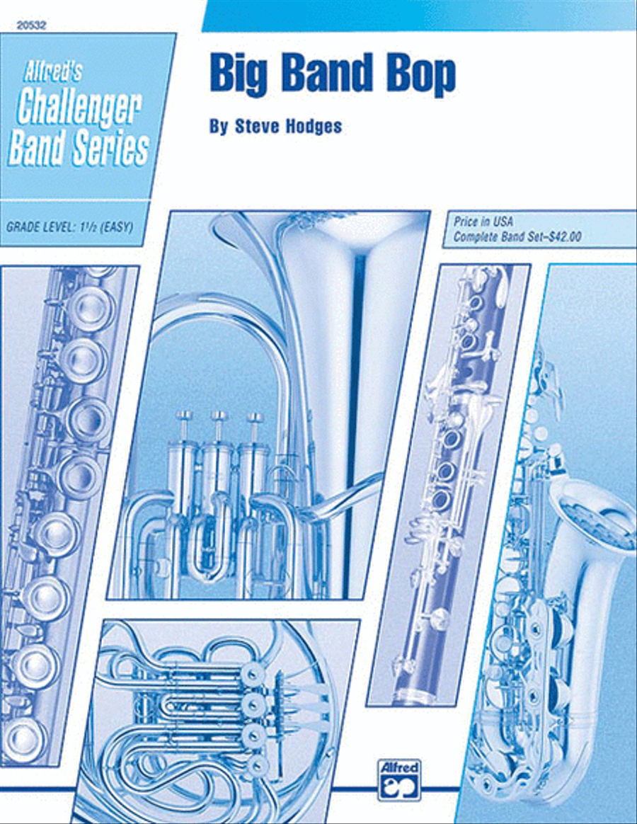 Big Band Bop Concert Band scores gallery preview page 1