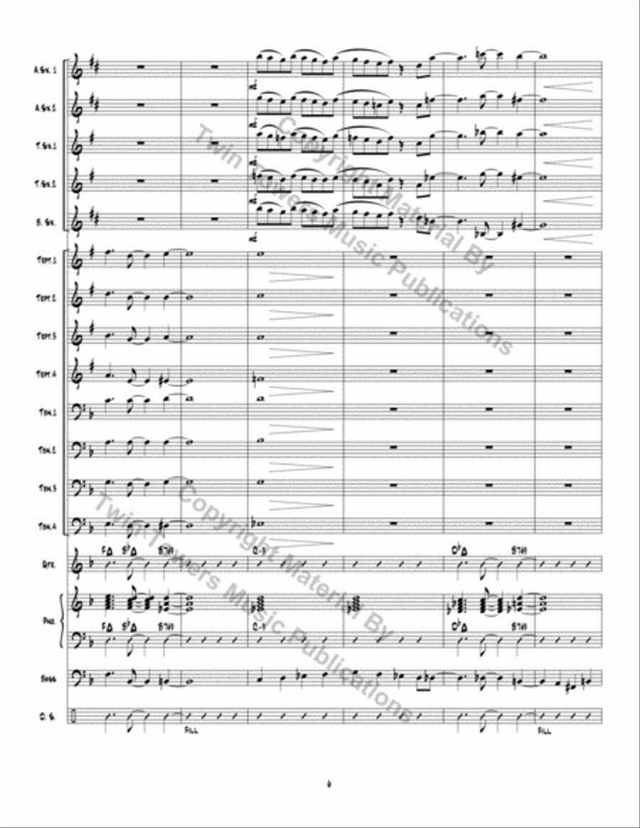 Nerve Damage Jazz Ensemble scores gallery preview page 7