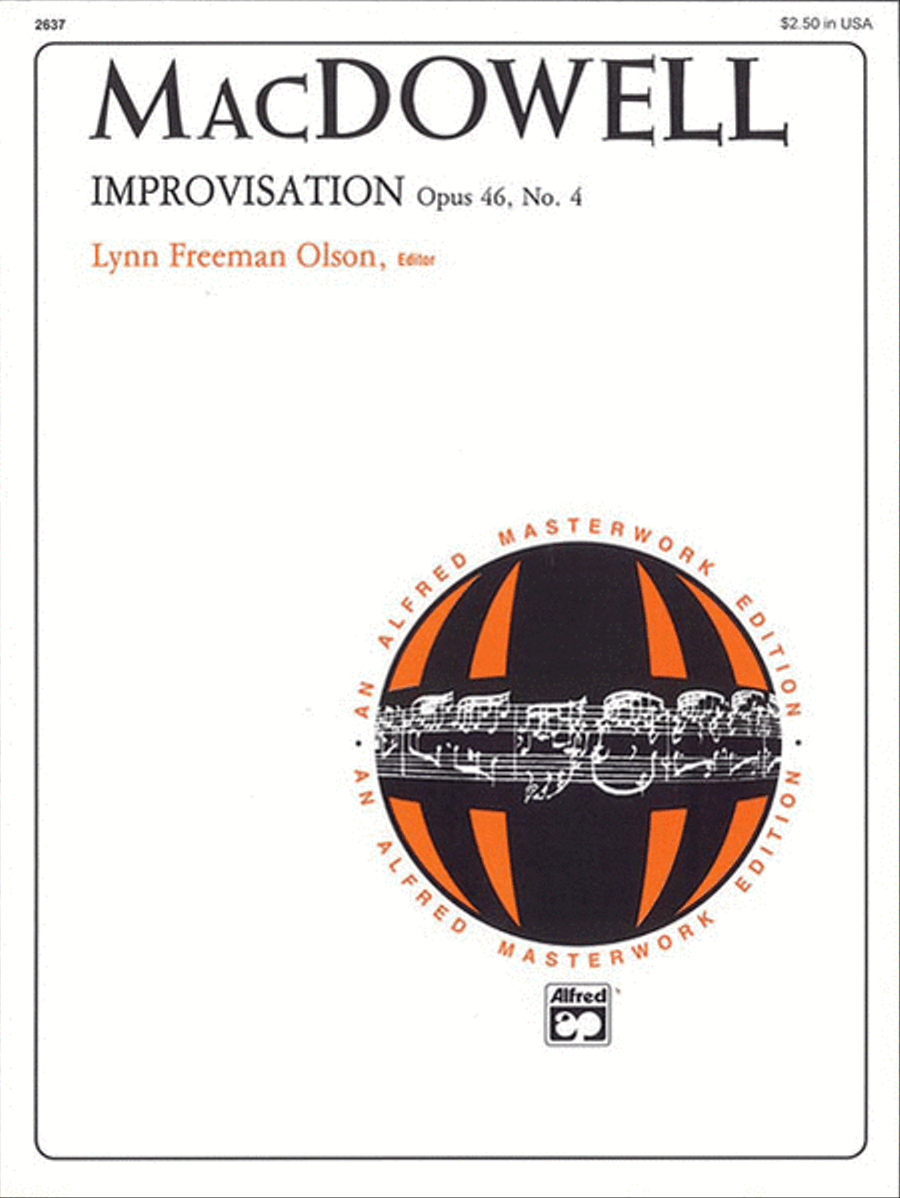 MacDowell: Improvisation, Opus 46, No. 4