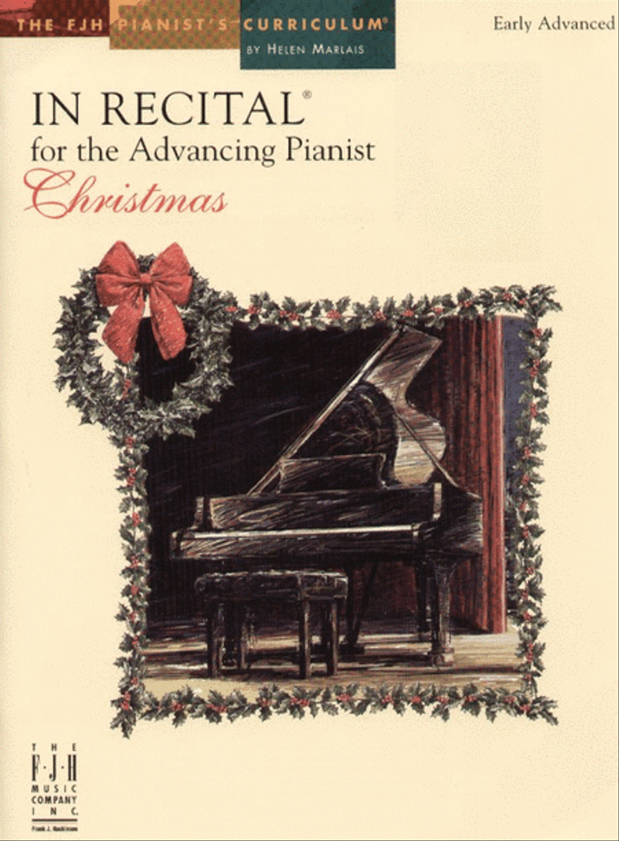 In Recital for the Advancing Pianist, Christmas Piano Method scores gallery preview page 1