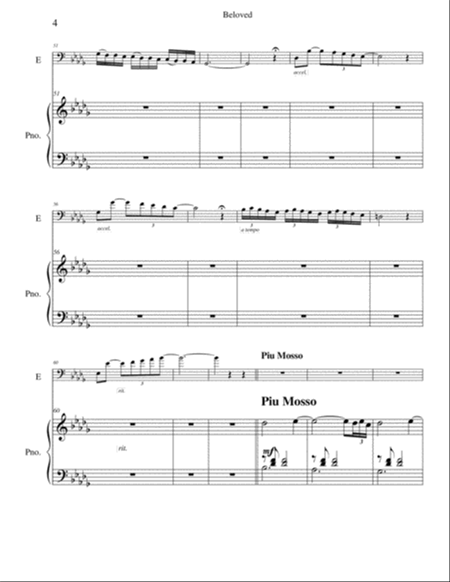 Beloved Brass Duet scores gallery preview page 4