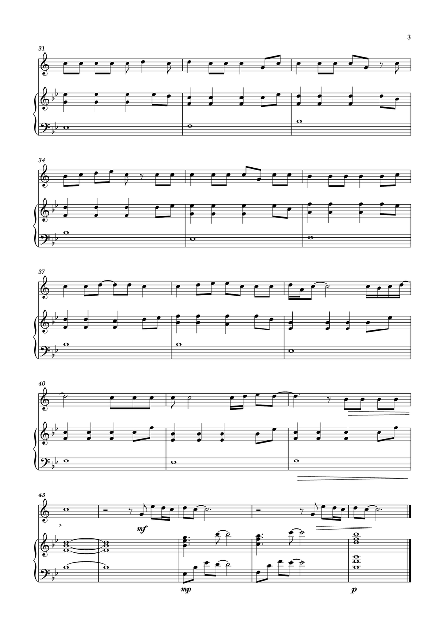 I Can Only Imagine I Can Only Imagine B-Flat Trumpet scores gallery preview page 3