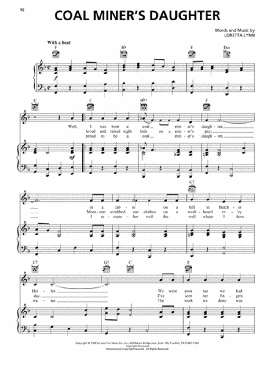 Roadhouse Country Piano, Vocal, Guitar scores gallery preview page 5