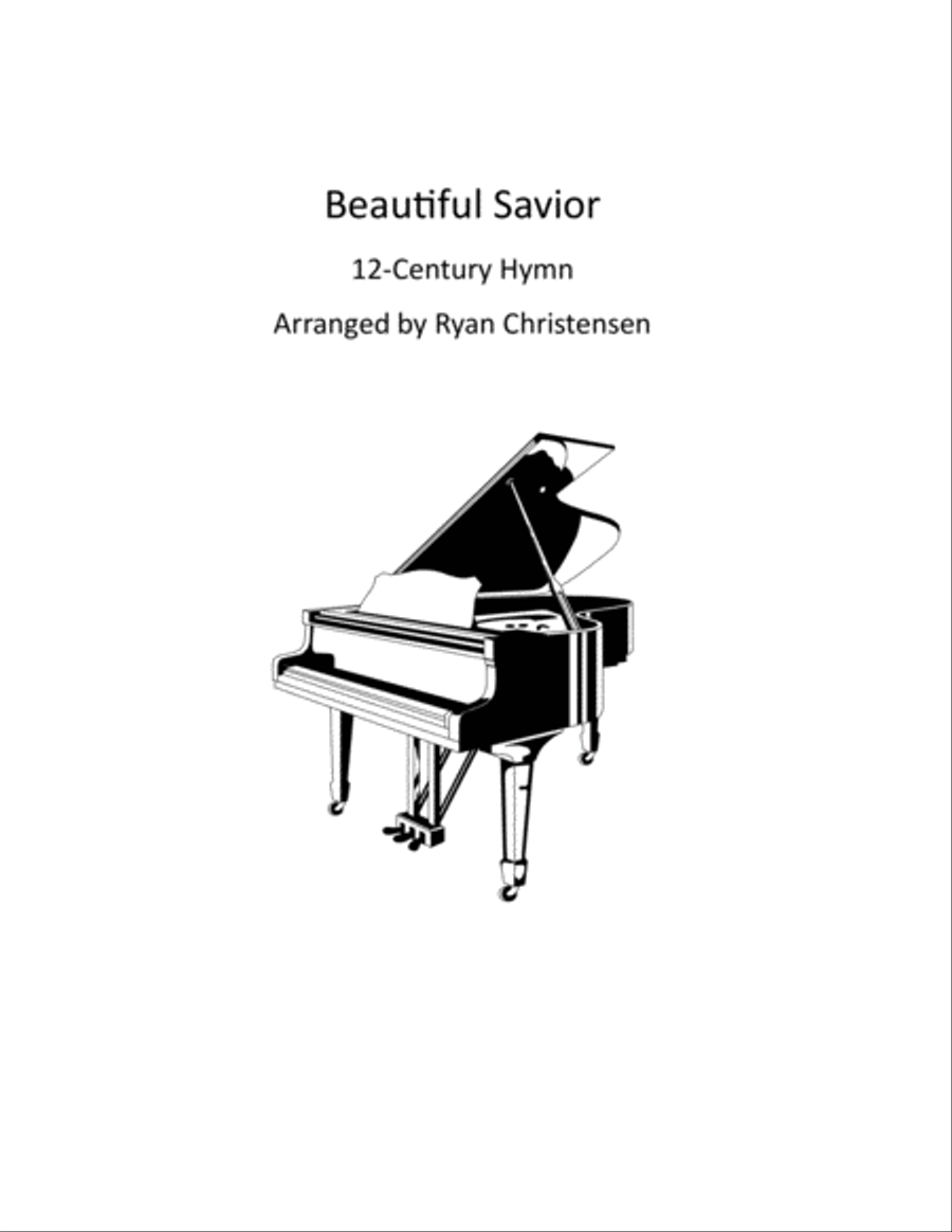 Beautiful Savior Beautiful Savior SSA scores gallery preview page 1