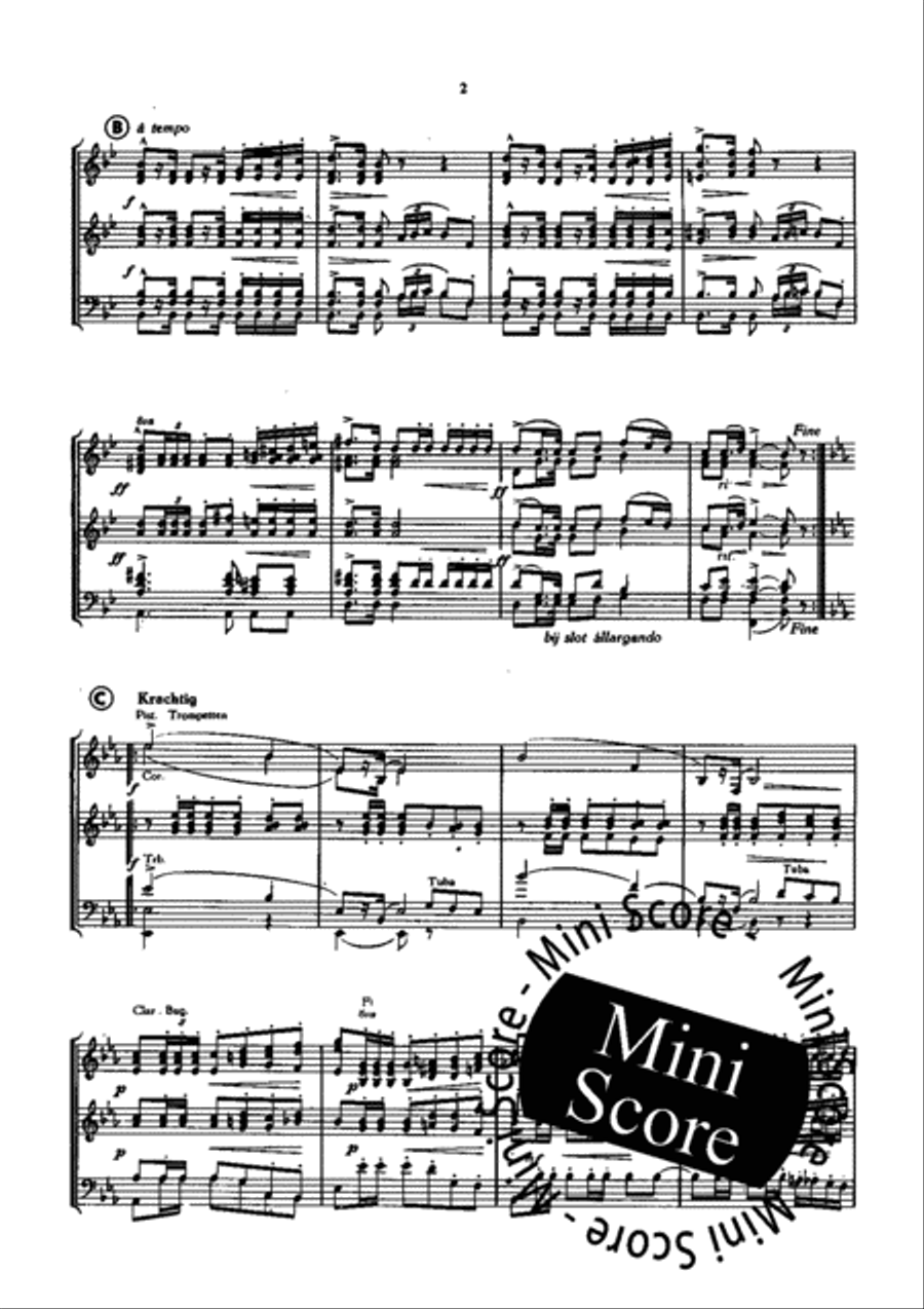 Military Polonaise Concert Band scores gallery preview page 4